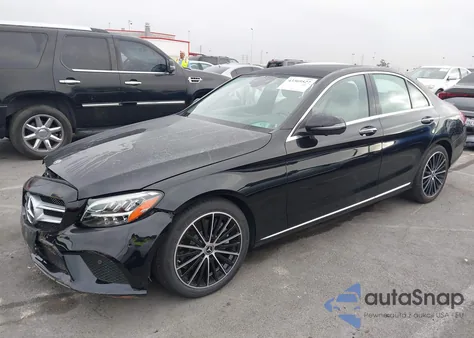 2020 Mercedes-Benz C 300 из США, поврежденный, VIN W1KWF8DB7LR578329